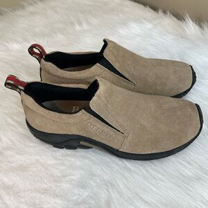 Merrell women’s jungle moc  Taupe  Slip-On Shoes 9